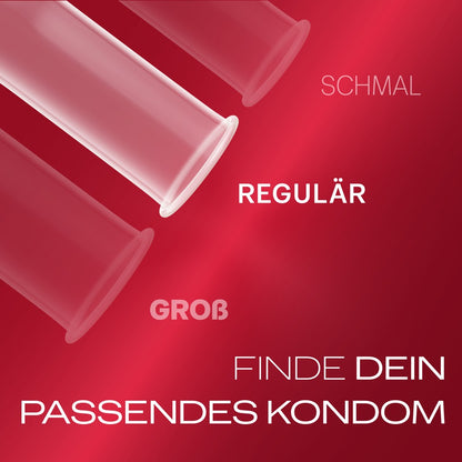 Durex Gefühlsecht Kondome Extra Dünn Original | 3-144 Stück | Diskreter Versand