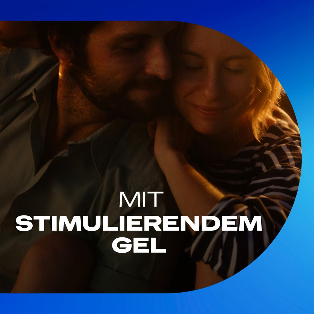 Durex Intense Orgasmic Kondome 10 / 22 Stück | Gerippt Genoppt