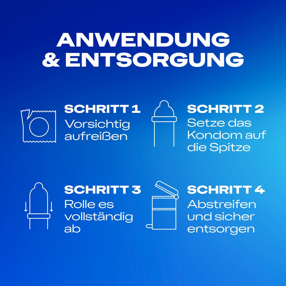 Durex Pleasure Me Kondome 40 Stück, genoppt & gerippt, extra stimulierend