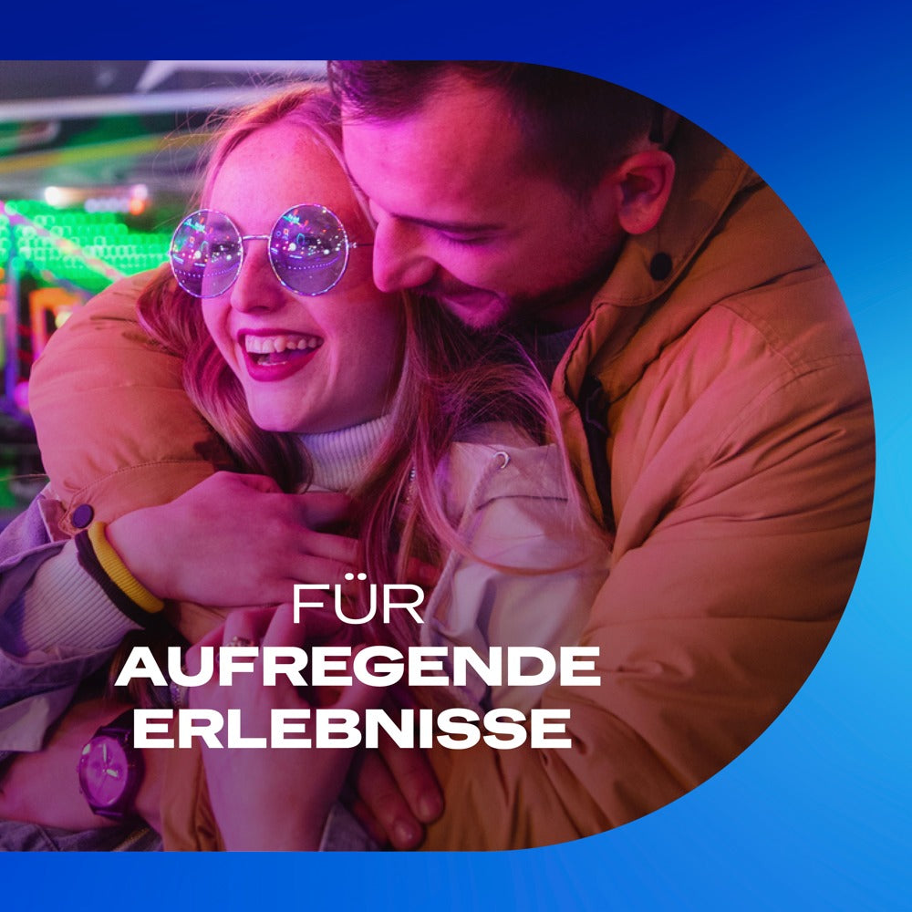 Durex Pleasure Me Kondome 40 Stück, genoppt & gerippt, extra stimulierend