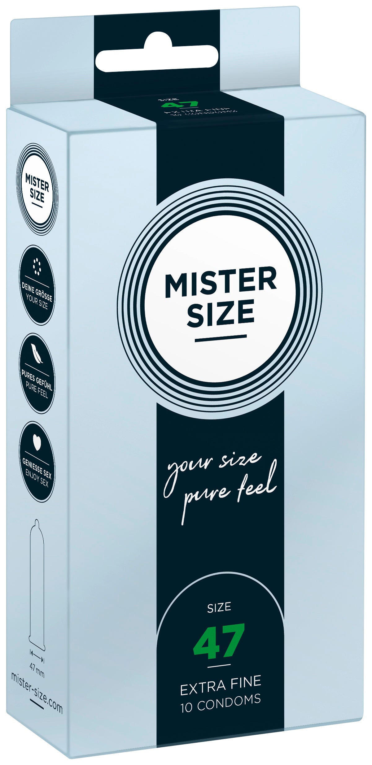 Mister Size Kondome Condome 10 St 47 49 53 57 60 64 69 mm Deine Größe