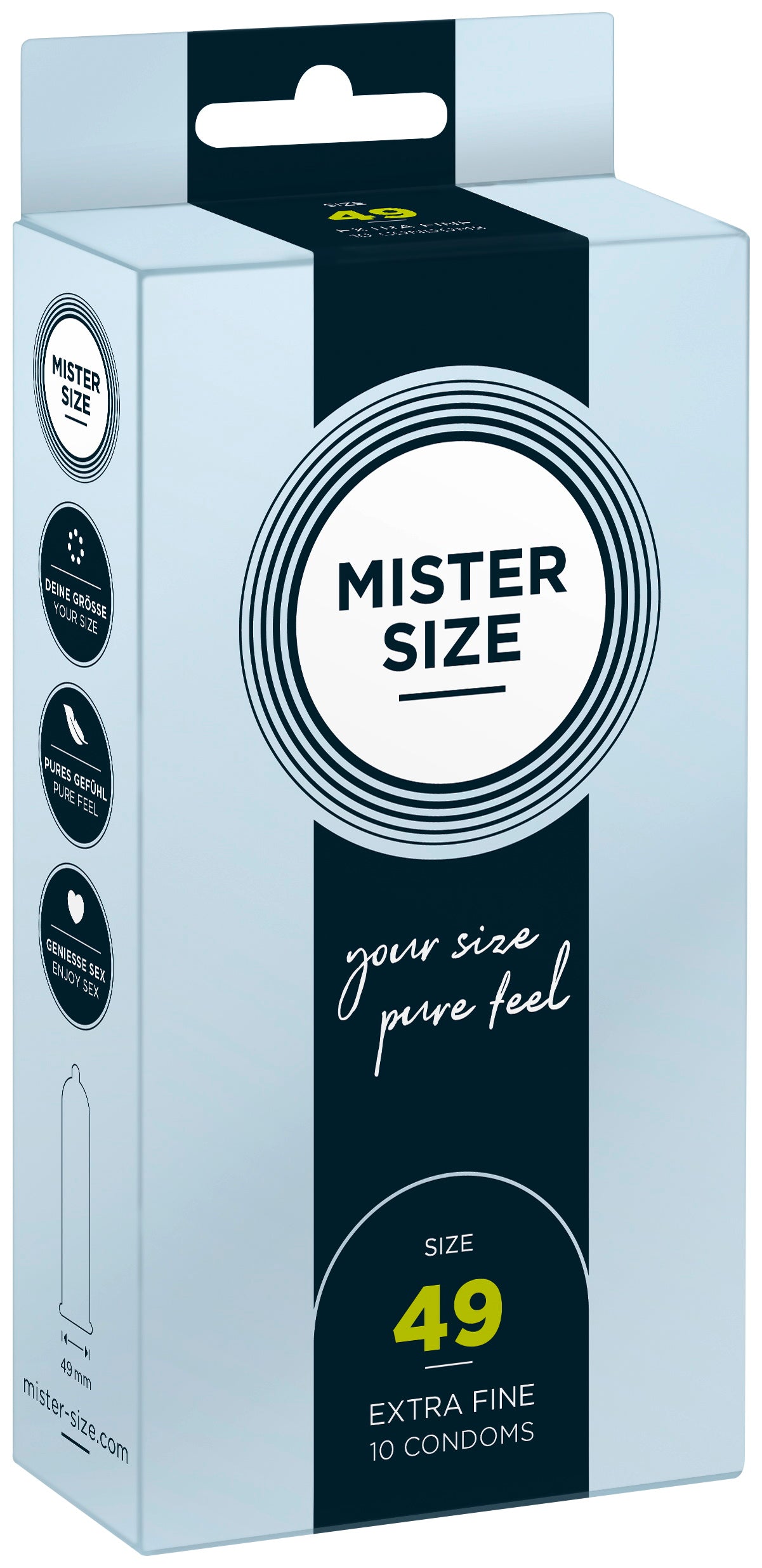 Mister Size Kondome Condome 10 St 47 49 53 57 60 64 69 mm Deine Größe