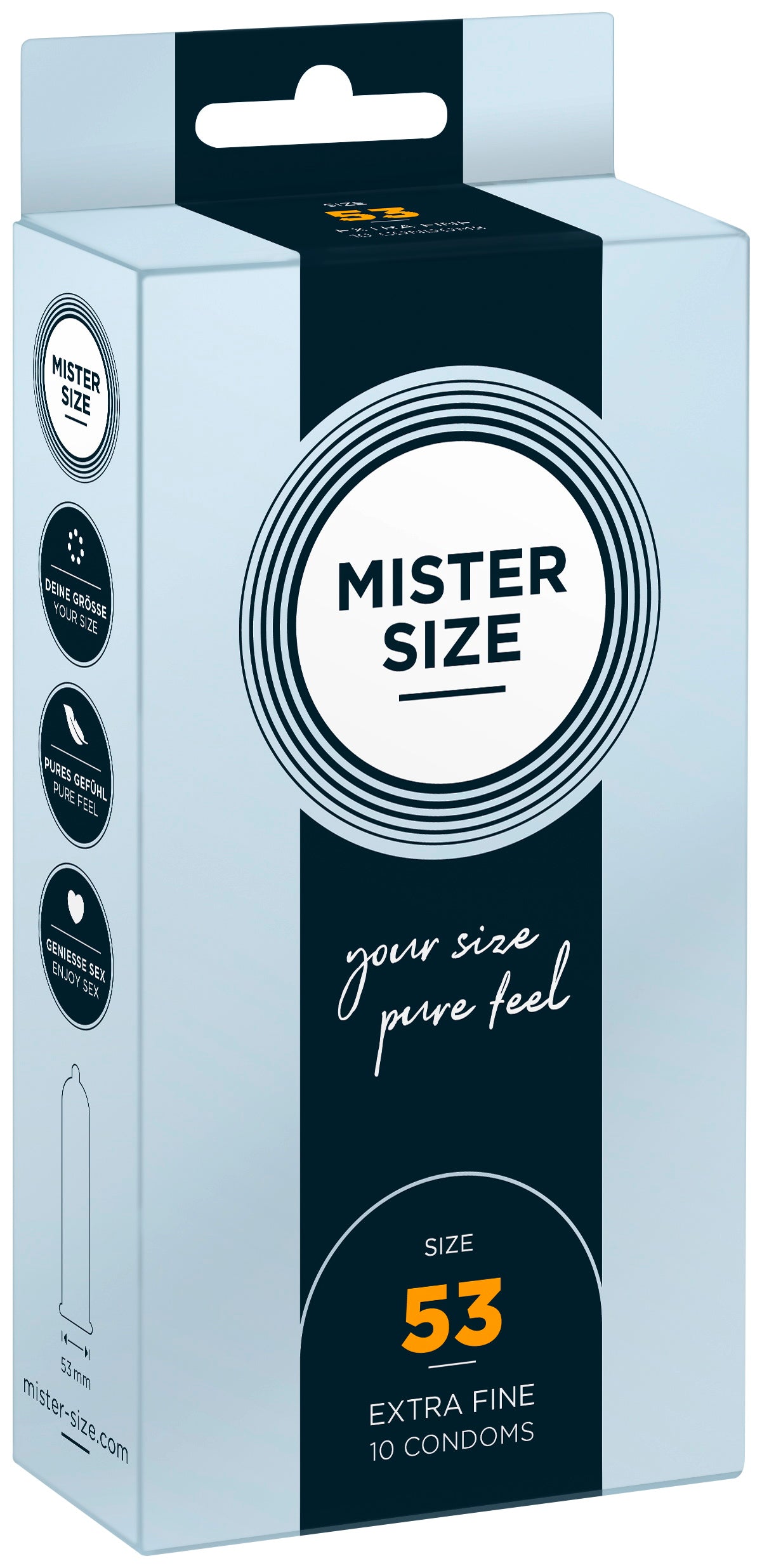 Mister Size Kondome Condome 10 St 47 49 53 57 60 64 69 mm Deine Größe