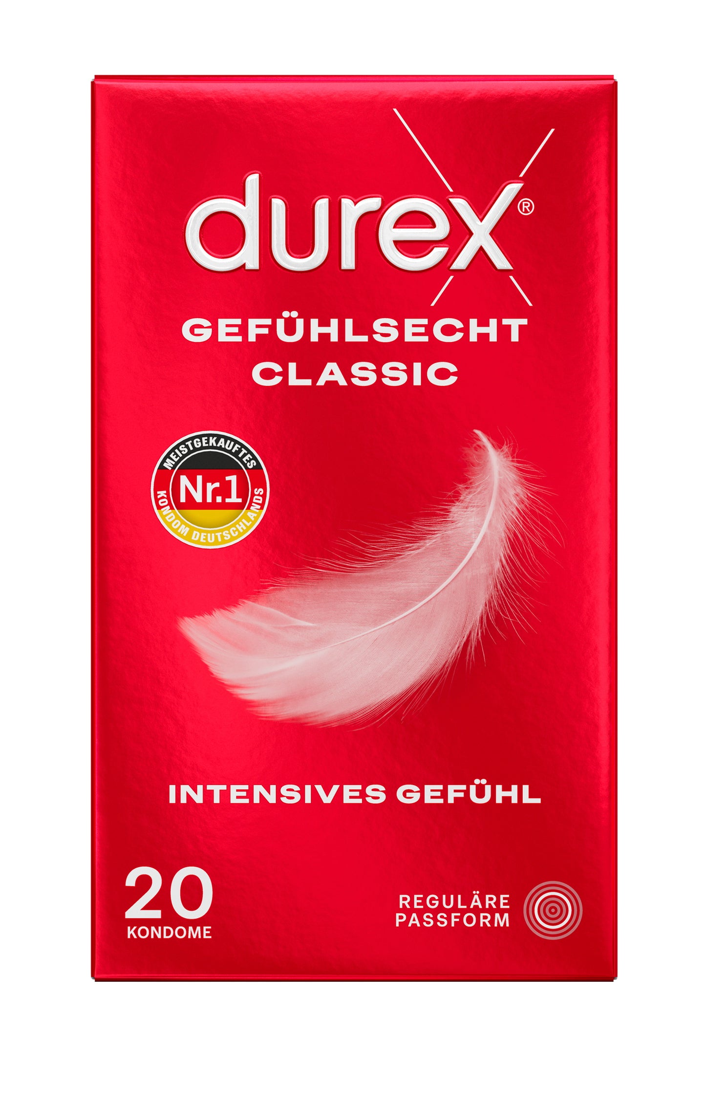 Durex Gefühlsecht Kondome Extra Dünn Original | 3-144 Stück | Diskreter Versand